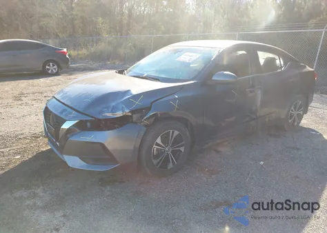 2022 Nissan Sentra Sv Xtronic Cvt z USA, uszkodzony, nr VIN 3N1AB8CV3NY210211